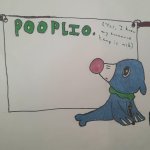Pooplio announcement template template