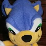 Deformed Sonic Plush template