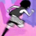 Omori running | RUN; RUN OMORI | image tagged in omori running | made w/ Imgflip meme maker