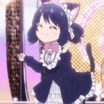 Cyan Hijirikawa Neko Dancing GIF Template