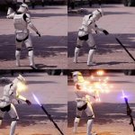 Stormtrooper backfire