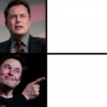 Disgusted  Elon musks happy Elon musk