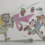 Star Butterfly Chasing Randall Weems