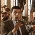 Mr. Bean Surprised GIF Template