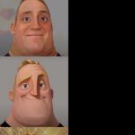 Mr incredible Becoming Uncanny to Canny meme