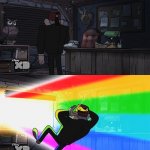 Stan Pines Blind by Rainbow meme