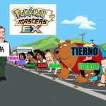 Pokemon Masters EX | TIERNO; TUCKER; GRETA; MORGAN; TREVOR; BRANDON; DANA; KABU | image tagged in up down exercise,memes,pokemon,anime | made w/ Imgflip meme maker