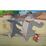 Tom and jerry walking