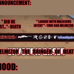 Melmezor_The_Bringer_Of_Death Time 2 Kill