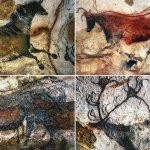 Lascaux cave paintings template
