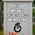We miss you amt countryball