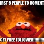 elmo fire Meme Generator - Imgflip