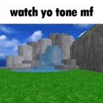 watch yo tone mf meme