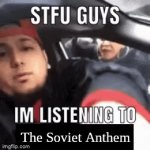 Soviets | The Soviet Anthem | image tagged in gifs,russia | made w/ Imgflip video-to-gif maker