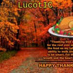 LucotIC THANKSGIVING announcement temp (11#) template