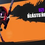 Uzi in smash | BLASTS HER WAY IN! UZI | image tagged in super smash bros,murder drones | made w/ Imgflip meme maker