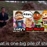 That is one big pile of shit | That is one big pile of shit. | image tagged in that is one big pile of shit,sml | made w/ Imgflip meme maker