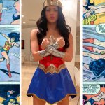 Shakira as Wonder Woman meme