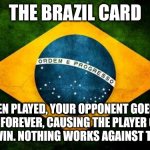 The brazil card