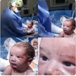 Newborn regrest being born