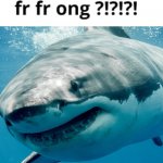 fr fr ong shark