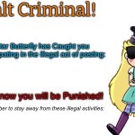 Halt Criminal meme