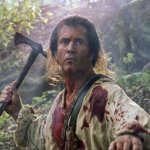 Mel Gibson with a Tomahawk, The Patriot