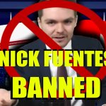 Nick Fuentes banned