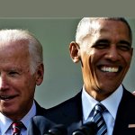 Obama and Biden laughing