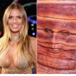 heidi klum worm