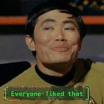 George Takei Sulu everyone liked that