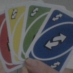 The four reverse cards