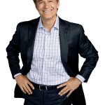Dr Oz hands on hips with transparency