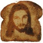 jesus in toast