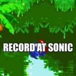 Act 1 | RECORD AT SONIC | image tagged in angel island | made w/ Imgflip meme maker