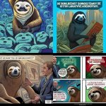 Sloth campaigns for an Australian conservative to be treasury se meme