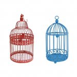 Red Cage Blue Cage