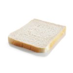 A slice of bread template