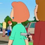 lois griffin gun in the back