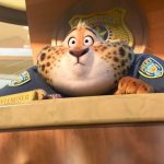 Clawhauser In Trouble meme