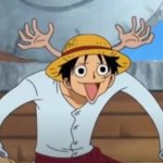 Luffy imitating Chopper(REAL) template