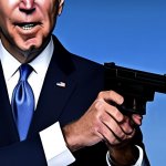 Joe Biden Gun template