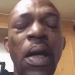 Black man crying GIF Template