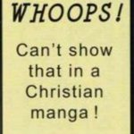 Can't Show that in a Christian Manga