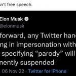 Elon Musk anti-free speech