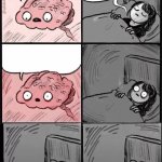 TRYING TO SLEEP, BRAIN LETS YOU