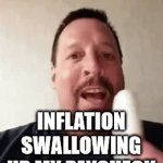Inflation banana | INFLATION SWALLOWING UP MY PAYCHECK | image tagged in gifs,inflation,banana,swallow,fun,funny memes | made w/ Imgflip video-to-gif maker