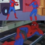 Spiderman, Sliderman template
