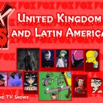 Fox Kids UK and LA Horror Movies and TV Shows Villains