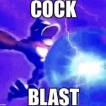 Cock blast template